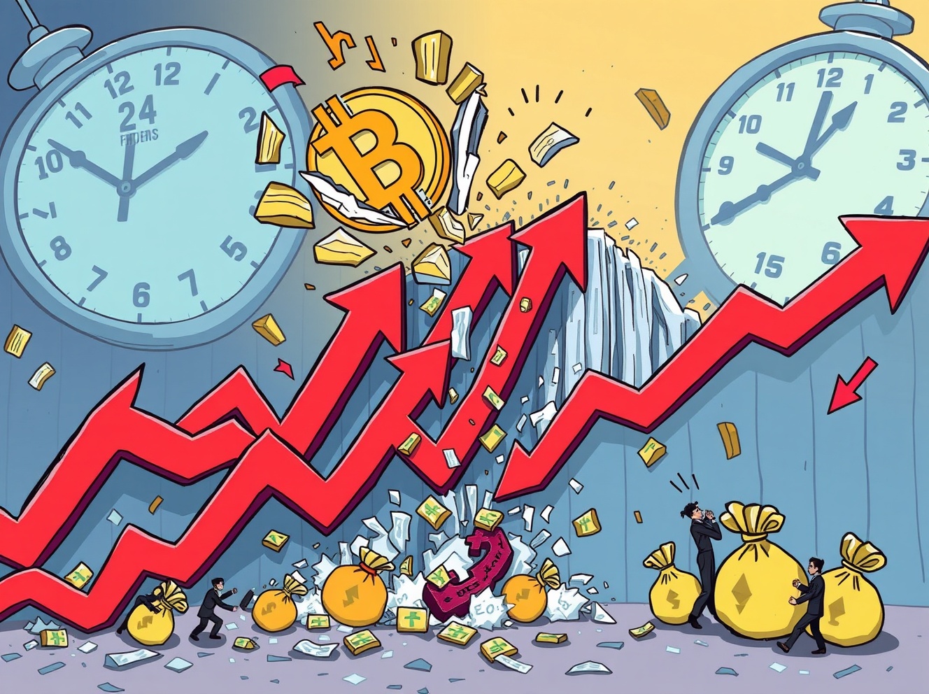 Crypto Perpetual Futures Face Staggering $100M+ Liquidations in 24 Hours