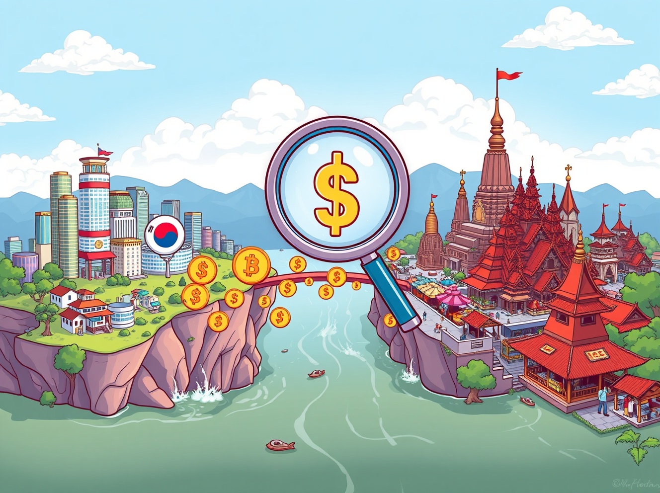 South Korea Cambodia Crypto Transfers: Alarming 1,400-Fold Surge Raises Red Flags
