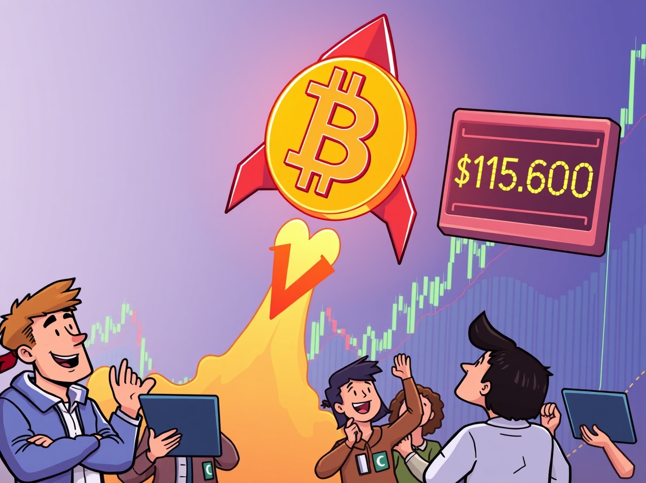 Explosive Bitcoin Price Surge: BTC Rockets Past $116,000!