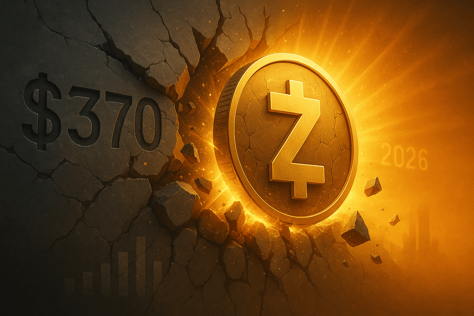 ZCash has surged beyond $370 after a prolonged quiet period, catching the attention of investors and crypto enthusiasts alike. With the next halving event approaching in 2026, speculation is rife about whether ZEC can regain its debut price. This article will explore the potential trajectories of ZCash and other promising coins poised for growth. Zcash Rises: Eyeing Further Gains with High Momentum Source: tradingview Zcash (ZEC) is currently priced between two-hundred-fifty and almost four-hundred dollars, showcasing a remarkable climb recently. This cryptocurrency has surged by over 530% in the last month alone, hinting at strong growth potential. With the nearest resistance pegged at about four-hundred-thirty-seven dollars, Zcash is within striking distance of a further rise. If this rally continues, it could test the higher resistance level near five-hundred-seventy dollars, reflecting a substantial boost. The next feasible breakthrough might signify an additional increase of around thirty percent. Traders are bullish, encouraged by strong momentum indicators like the Relative Strength Index sitting comfortably mid-range, offering space for upward movement. Conclusion ZEC has shown significant progress by rising above $370. This uptick sparks questions about its potential to reach its original listing price before the 2026 halving. The strong rally comes after a prolonged period of quiet performance. Continuing this momentum will be crucial for ZEC`s future. The market dynamics leading up to the halving will play a key role. As ZCash gains more attention, its next steps could be pivotal. Maintaining this growth trend will be essential to solidifying its standing. Disclaimer: This article is provided for informational purposes only. It is not offered or intended to be used as legal, tax, investment, financial, or other advice.