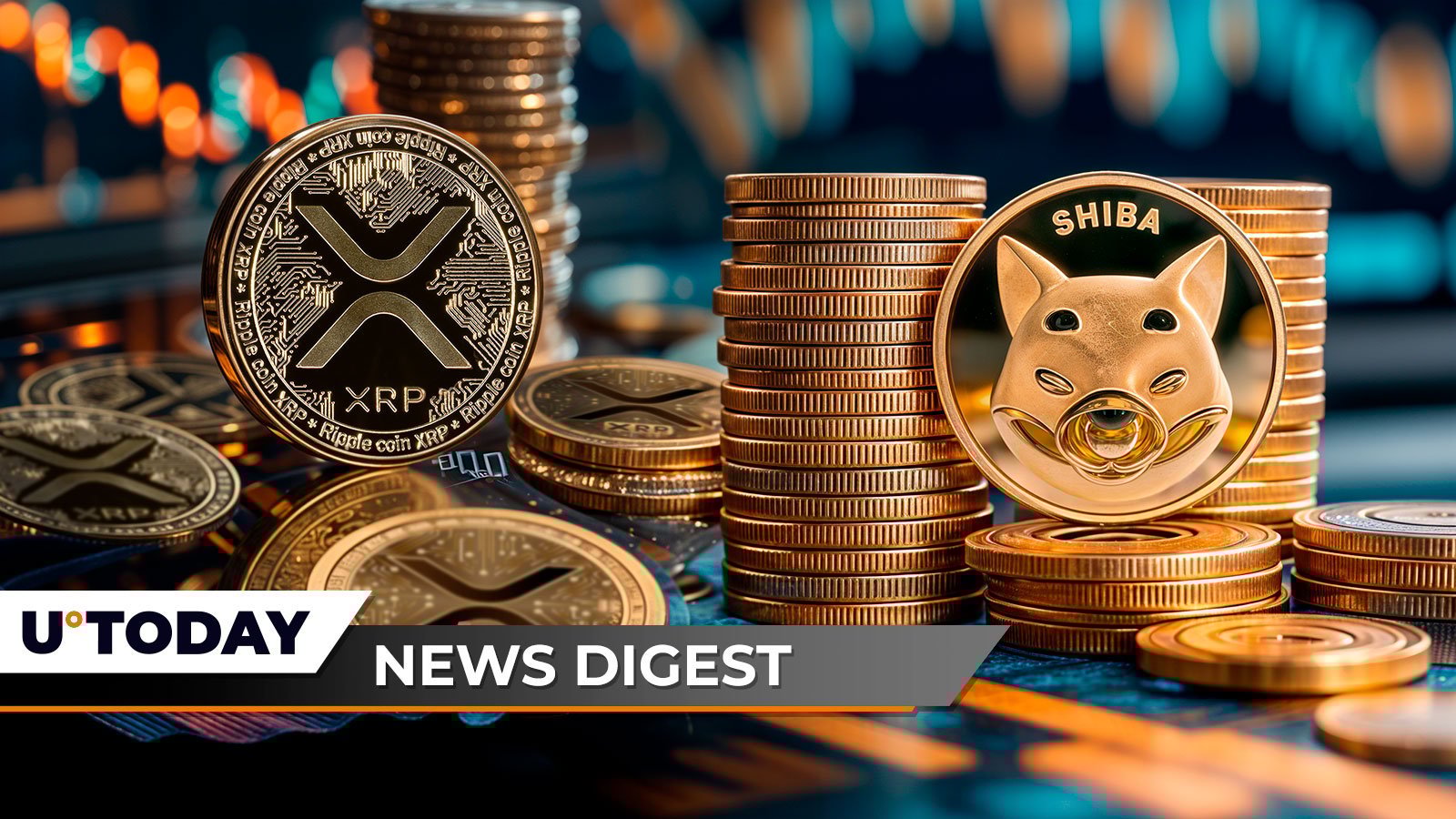 XRP vs Bitcoin: Fight or Flight, Dogecoin Volume Jumps 62% as DOGE Price Eyes Rally, Shiba Inu to Add Zero If History Repeats Itself — Crypto News Digest