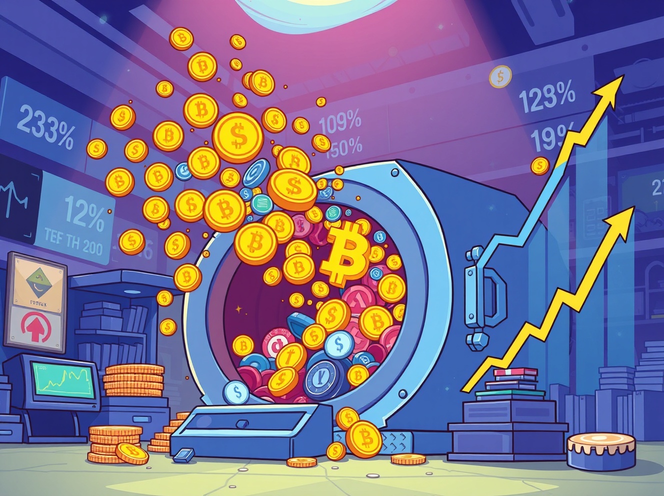 DEX Trading Volume Explodes: A Staggering $613.3 Billion Record in October