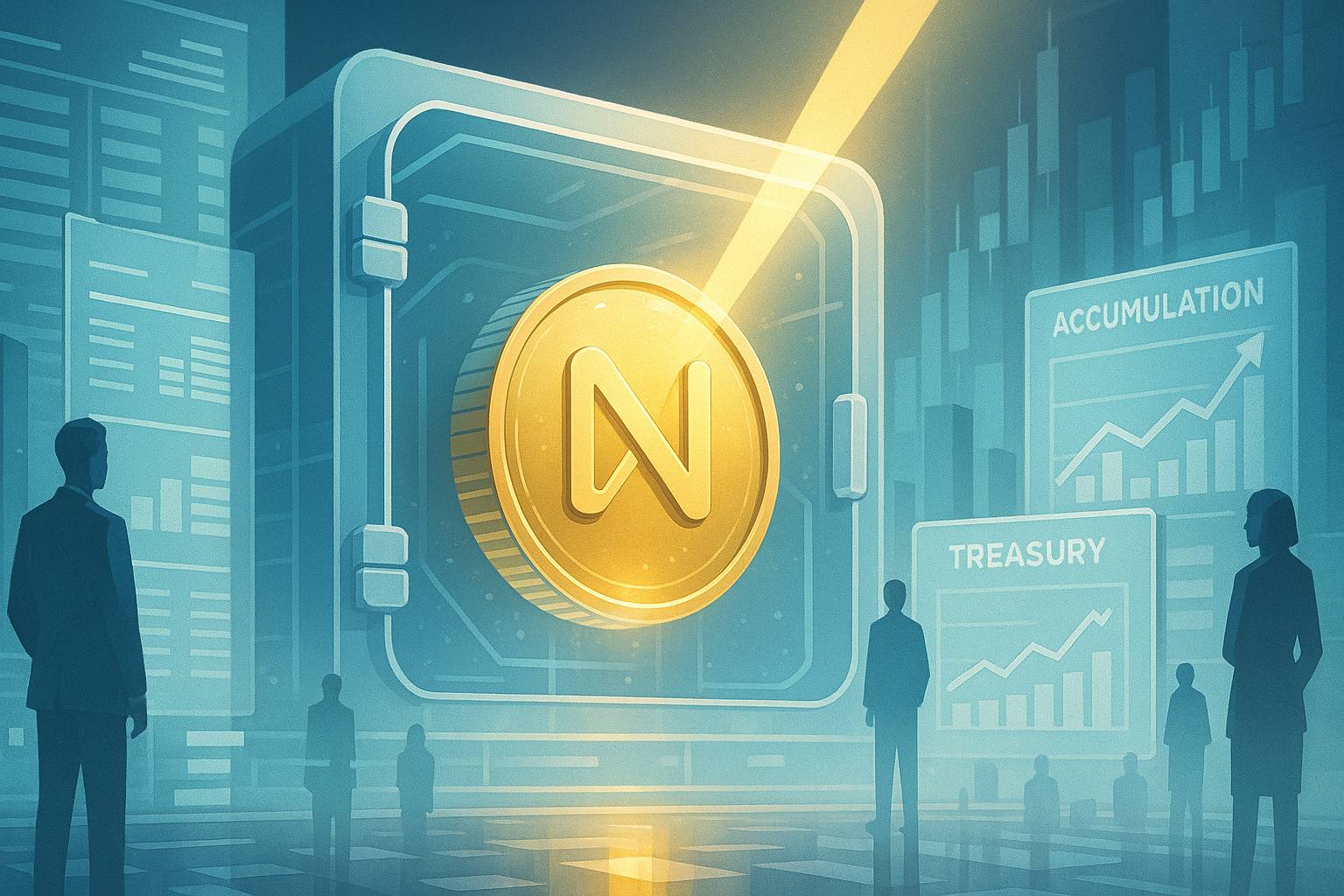 Recent developments in NEAR Protocol`s treasury management have captured the market`s attention. Enthusiasts wonder if these moves signal a bullish trend for the token, potentially pushing its value to new heights. With corporate entities showing interest, could this be the catalyst NEAR needs to make a substantial upward move? Dive deeper to discover which coins are poised for growth. NEAR Protocol Price: Stability Hints at Potential Comeback Source: tradingview NEAR Protocol`s current price hovers between two dollars and two dollars and forty cents. It recently fell by over thirty-four percent in a month, showing a tough market phase. The price is close to the one-month simple moving average but below the longer-term average, suggesting a possible fight back soon. Resistance sits at two dollars sixty cents, and if the coin pushes through, it might aim for just under three dollars. This bounce would mean a rise of around twenty-five percent. Though it remains down, a slightly balanced RSI hints at neither buying nor selling pressure dominating the market. This position suggests NEAR might yet reclaim some lost ground. Conclusion Corporate interest in NEAR could potentially drive its value to $2.20. Accumulation signals from large players hint at optimistic market sentiment. If these trends hold, NEAR might experience a notable price increase. Monitoring market behavior and corporate actions will be crucial in the next few weeks. Disclaimer: This article is provided for informational purposes only. It is not offered or intended to be used as legal, tax, investment, financial, or other advice.