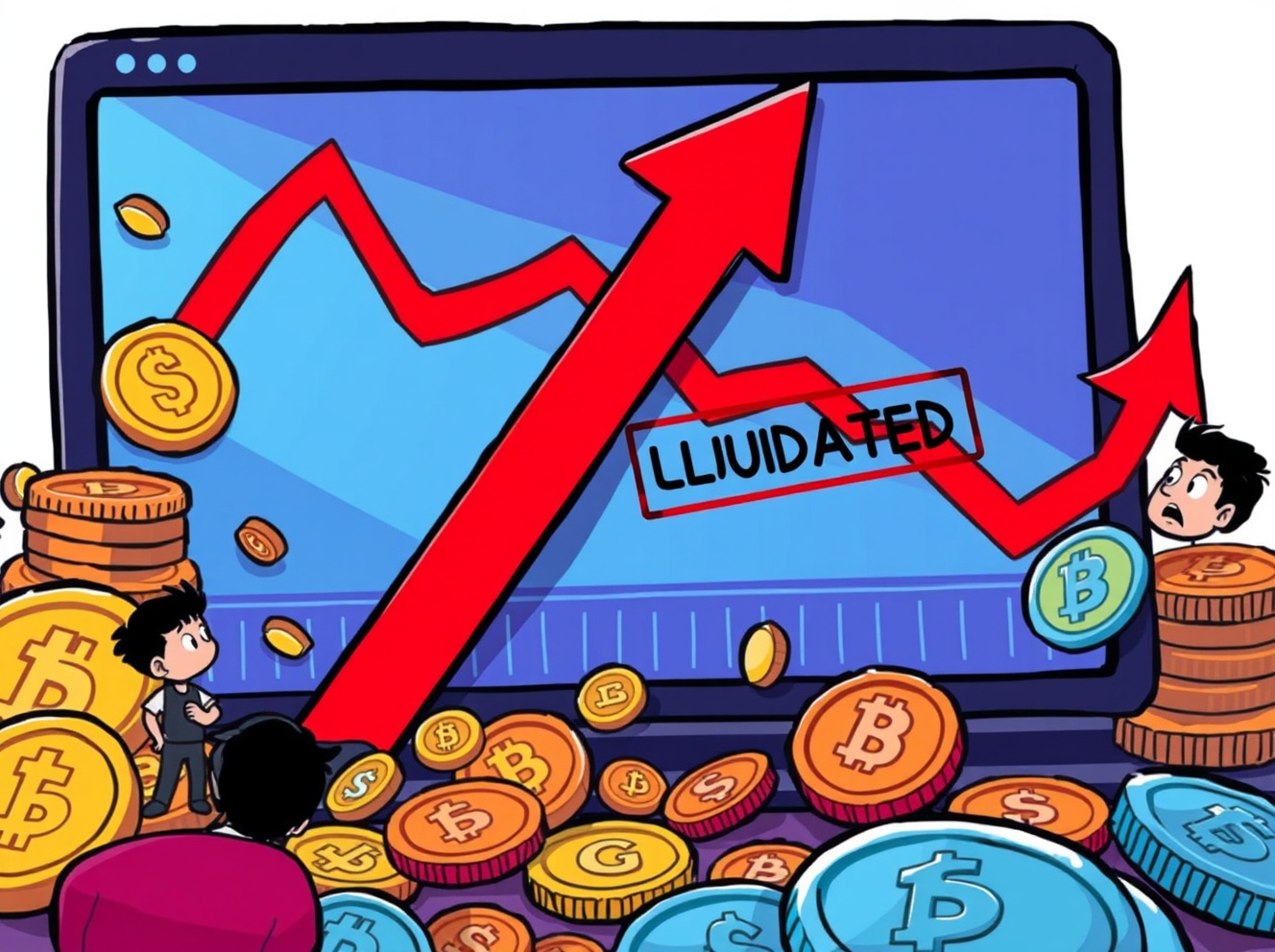 Crypto Liquidations: $109 Million Wiped Out in a Shocking Hour