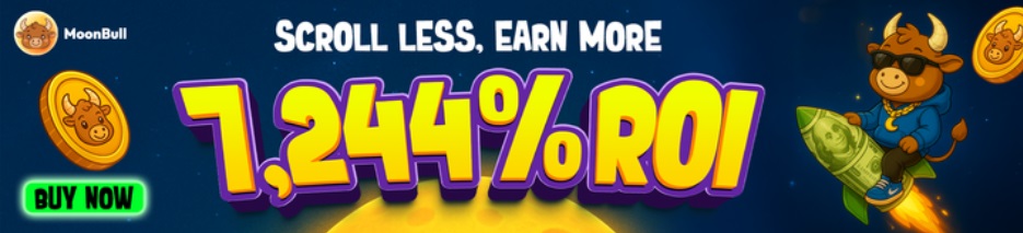 Flip $1K to $73K with MoonBull’s Best 1000x Crypto Presale Amid TON’s Telegram Integration and XLM’s Financial Expansion