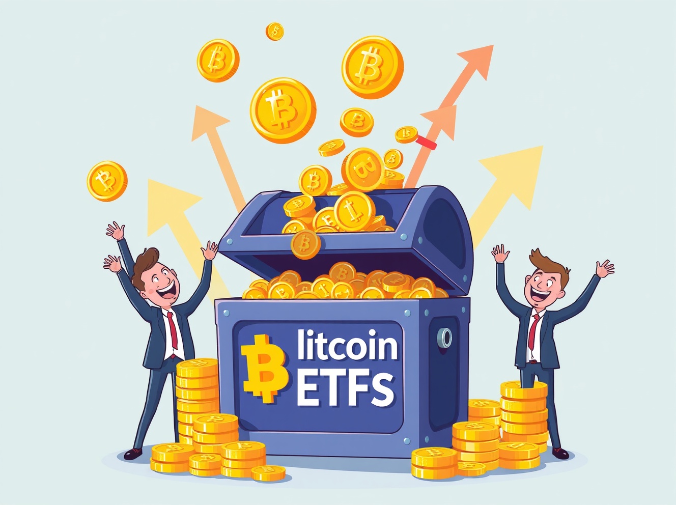 Bitcoin Spot ETFs Surge with $220M Inflow, Shattering 6-Day Outflow Streak